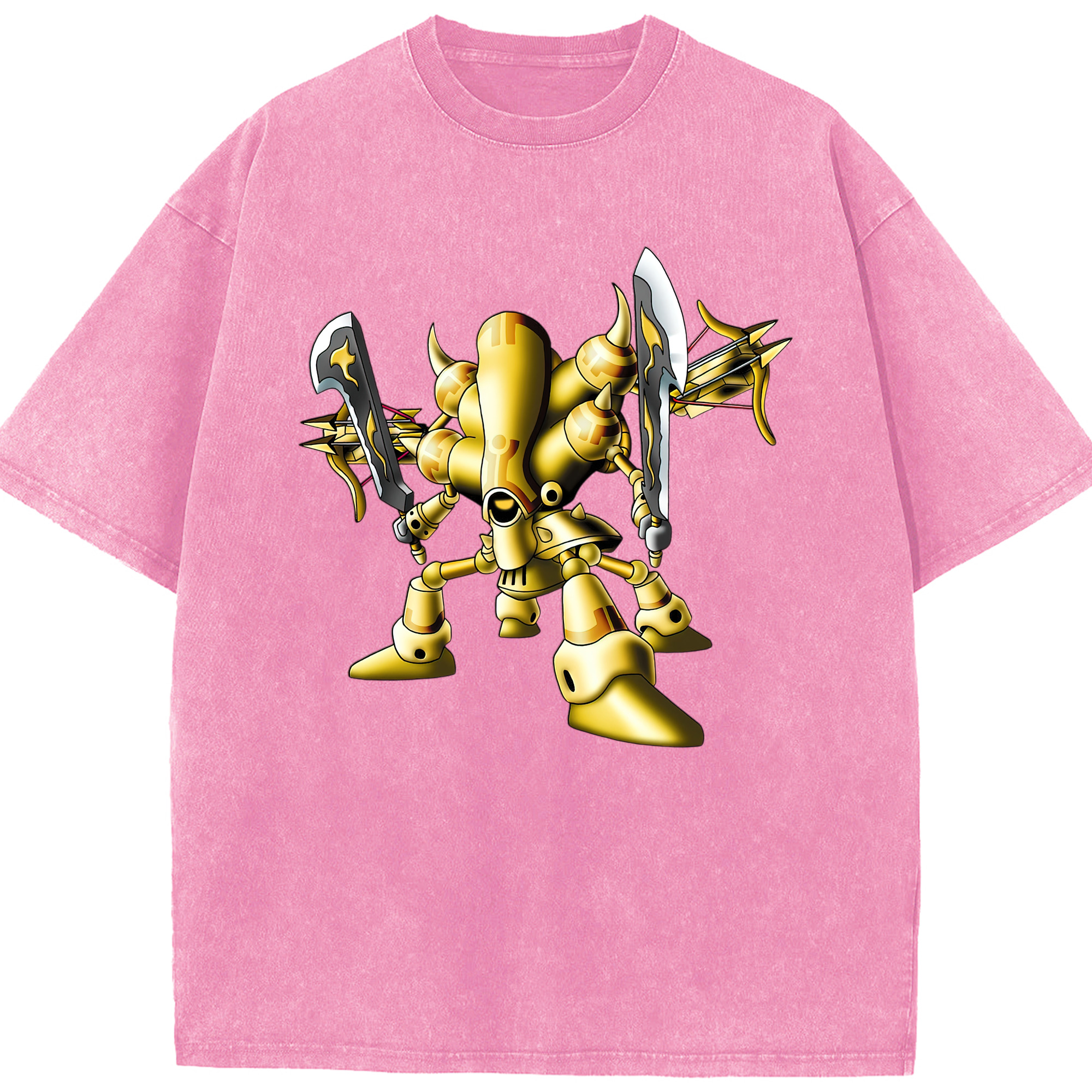 （画像用） ドラゴンクエスト Doragon Kuesuto Dragon Quest 綿100% ヴィンテージ風 半袖Tシャツ（フロントプリント）